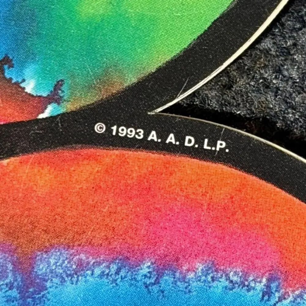 Vintage 1993 Tie Dye Flower Sticker